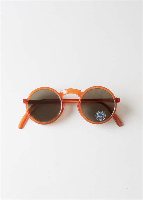 orange circle sunglasses|circle sunglasses women's.